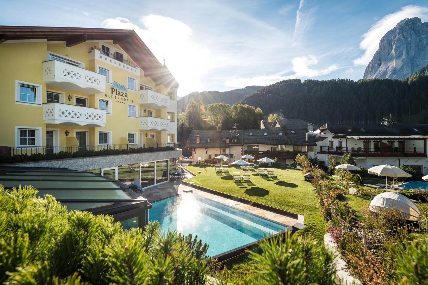 Alpenhotel Plaza Santa Cristina Val Gardena Exterior photo